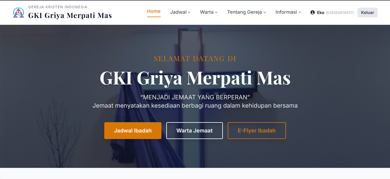 Jasa Pembuatan Website Gereja