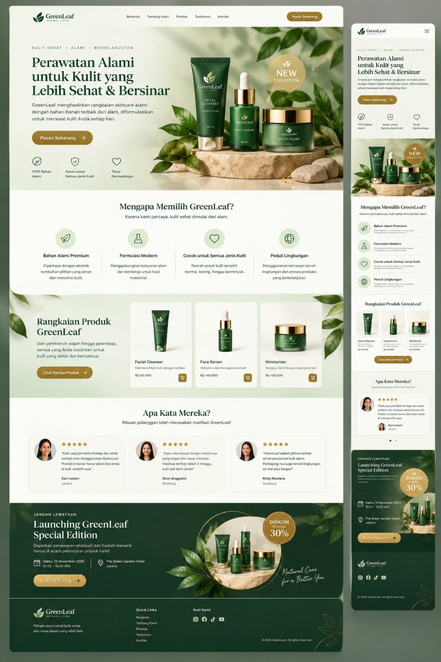 Landing Page